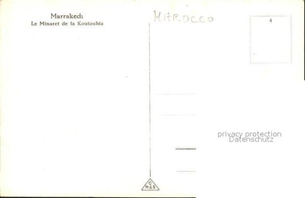 Marrakech Le Minaret Koutoubia – Bild 2