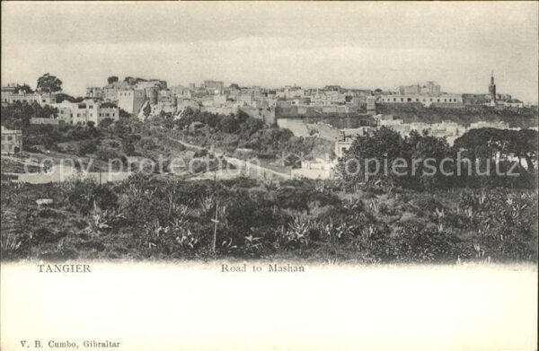 Tanger Tangier Tangiers Road Mashan