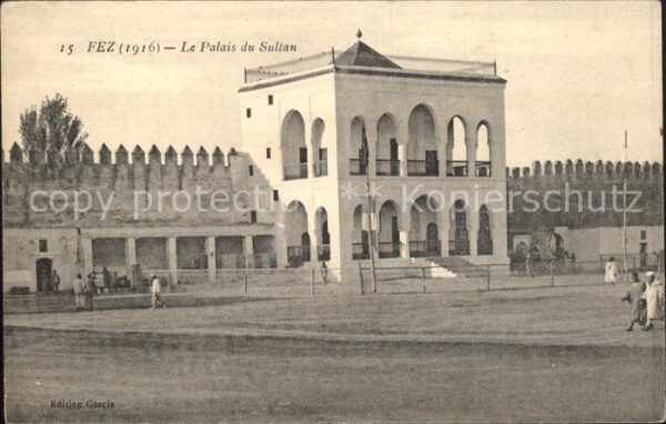 Fes Fez Maroc Le Palais Sultan