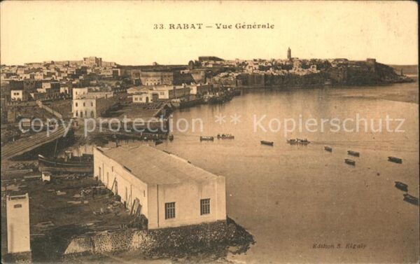 Rabat Marokko Hafen Boote