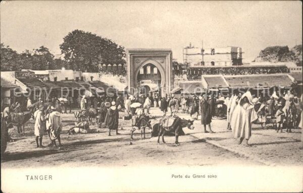 Tanger Tangier Tangiers Porte Grand soko
