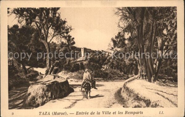 Taza Maroc Entree Ville Remparts