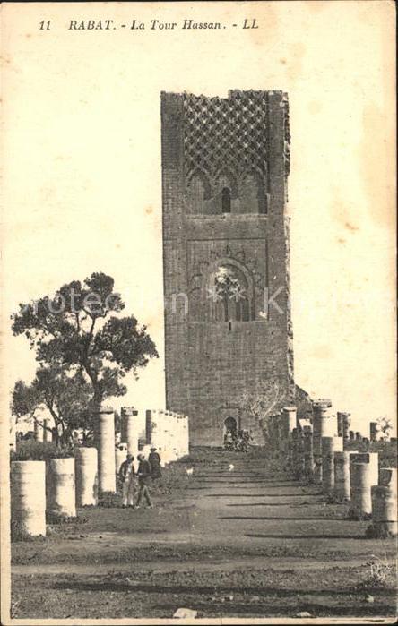 Rabat Marokko La Tour Hassan