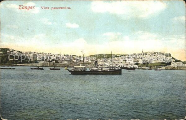 Tanger Tangier Tangiers Segelschiff Ort