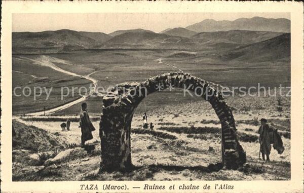 Taza Maroc Ruines chaine Atlas