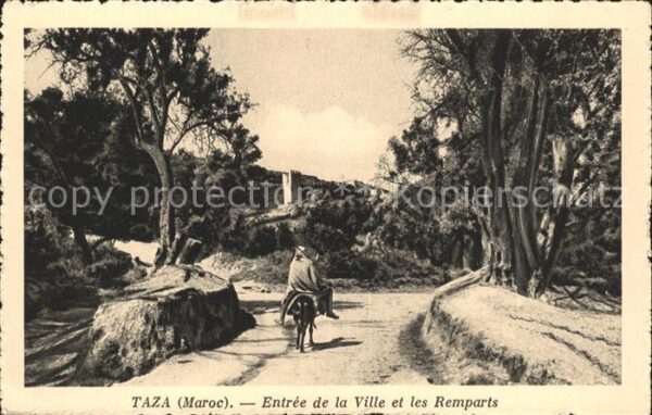 Taza Maroc Entree Ville Remparts