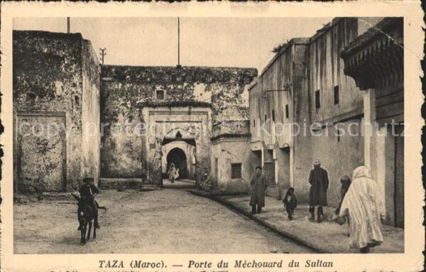 Taza Maroc Porte Mechouard Sultan