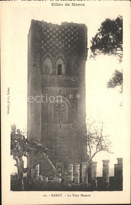 Rabat Marokko Villes Tour Hassan