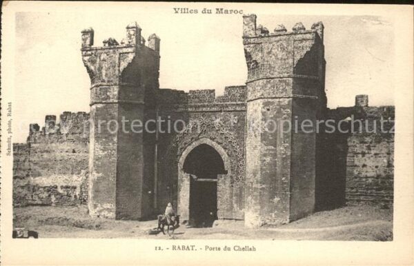 Rabat Marokko Porte Chellah
