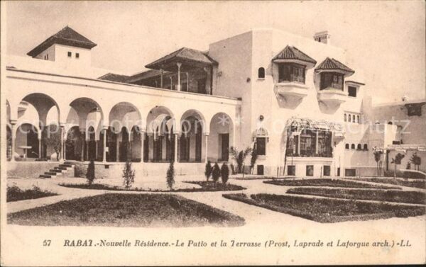 Rabat Marokko Nouvelle Residence Le Patio Terrasse