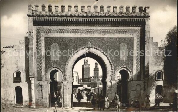 Fes Fez Maroc Porte Bou-Jeioud