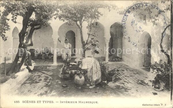 Marokko Maroc Scenes et Types Mauresque
