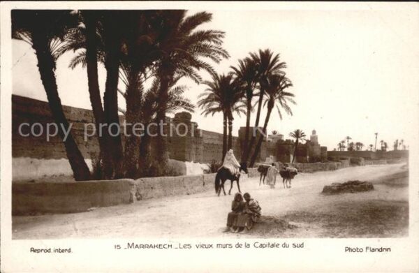 Marrakech Marrakesch Les vieux de la Capitale du sud