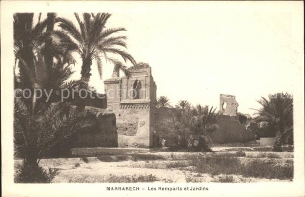 Marrakech Marrakesch Les Remparts Jardins