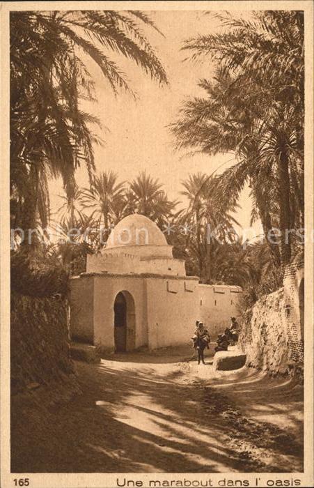 Marokko Maroc Une marabout dans oasis