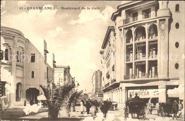 Casablanca Boulevard de la Gare
