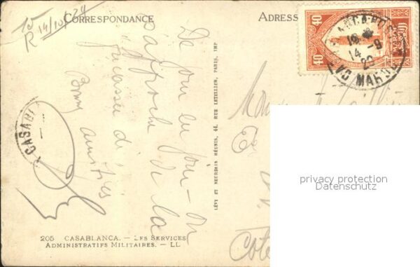 Casablanca Les Services Administratifs Militaires – Bild 2