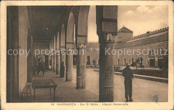 Marrakech Marrakesch Dar El Beida Hopital Maisonnave