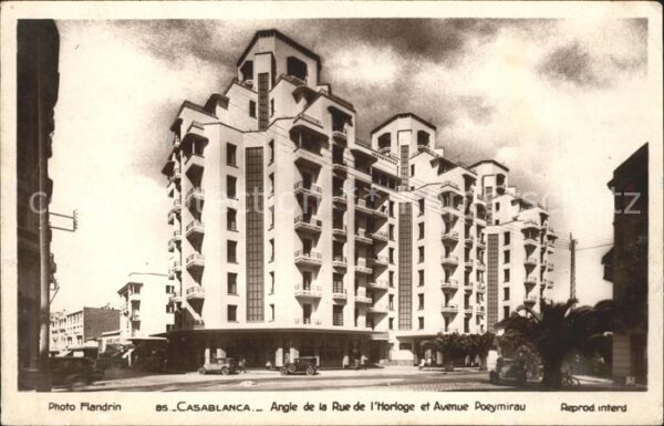 Casablanca Angle de la Rue de Horloge Avenue Poeym