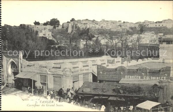 Tanger Tangier Tangiers Carrefour Grand Socco