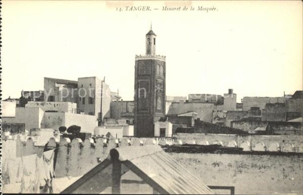 Tanger Tangier Tangiers Minaret de la Mosquee