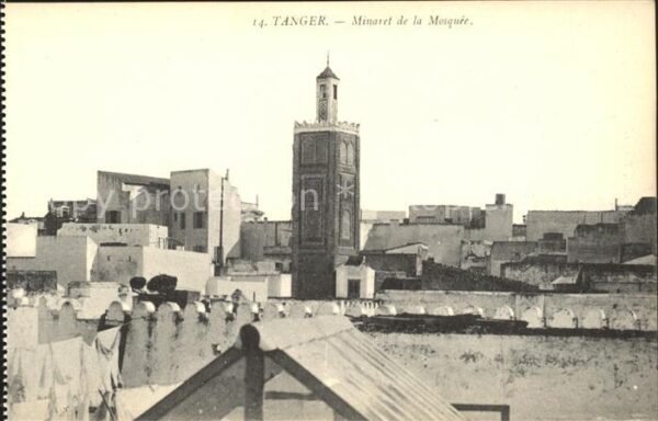 Tanger Tangier Tangiers Minaret de la Mosquee
