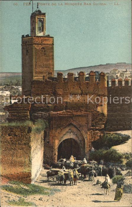 Fes Fez Maroc Porte Mosquee Bab Guissa