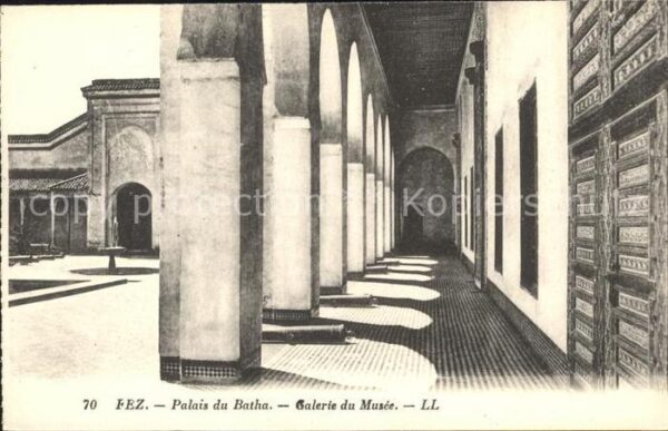 Fes Fez Maroc Palais Batha Galerie du Musee