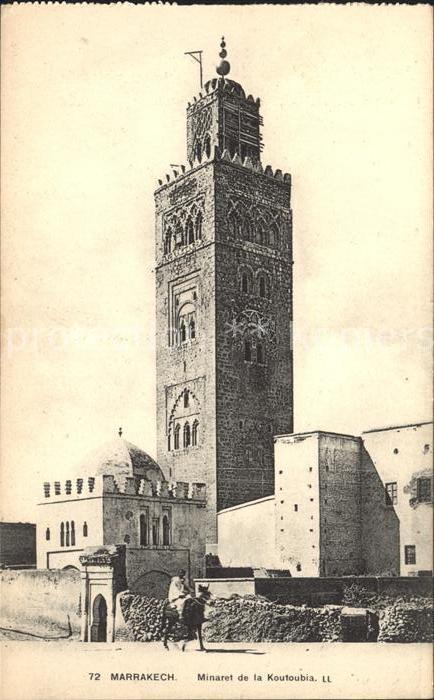 Marrakech Marrakesch Minaret Koutoubia