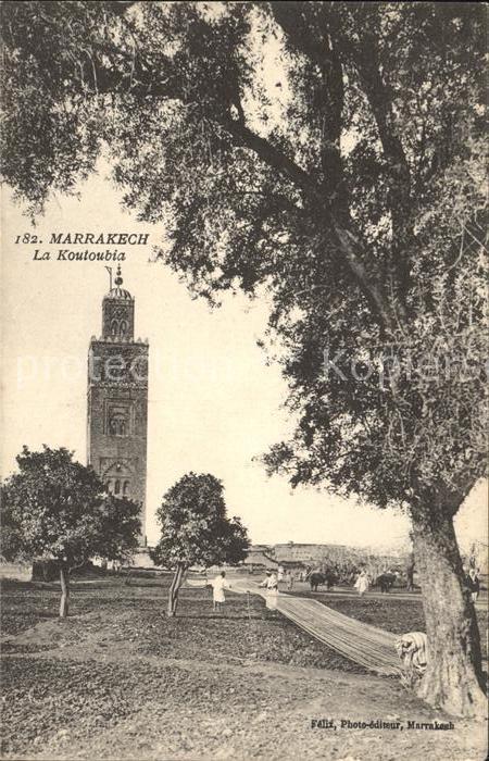 Marrakech Marrakesch La Koutoubia