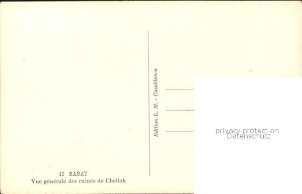 Rabat Marokko Chellah – Bild 2