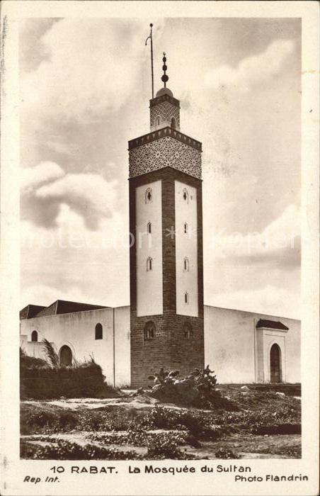 Rabat Marokko Mosquee Sultan