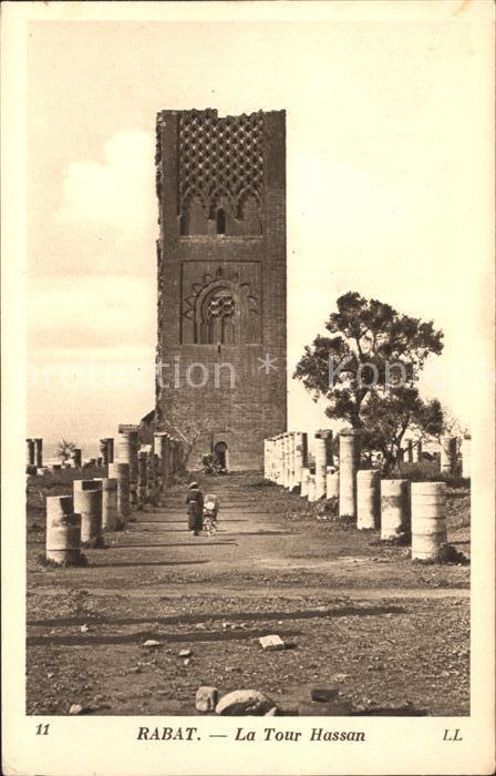 Rabat Marokko La Tour Hassan