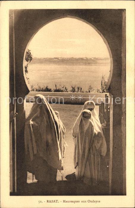 Rabat Marokko Mauresques Oudaqas