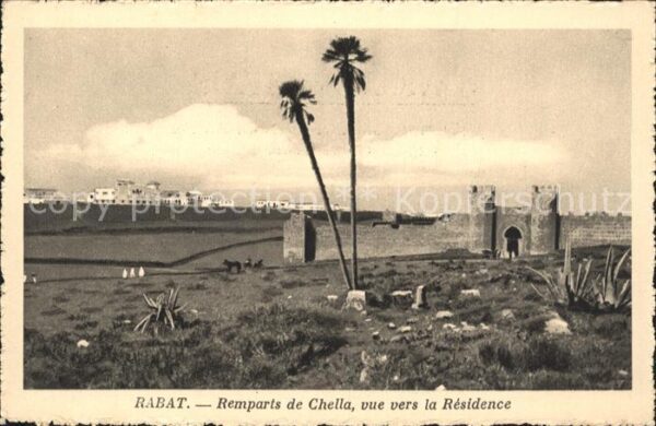 Rabat Marokko Remparts Chella Residence