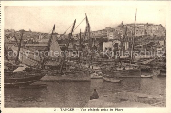 Tanger Tangier Tangiers Phare Hafen Segelboote
