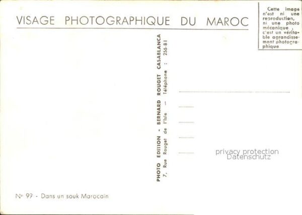 Marokko Maroc Dans souk Marocain – Bild 2