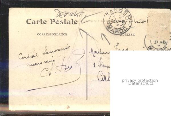 Casablanca Porte Marrakech Bombardement – Bild 2