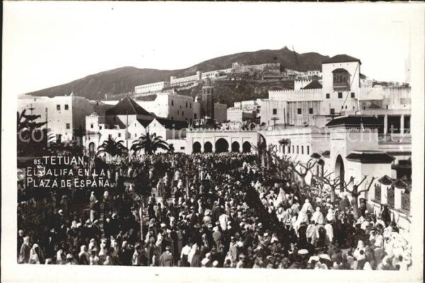 Tetuan El Jalifa en la Plaza Espana