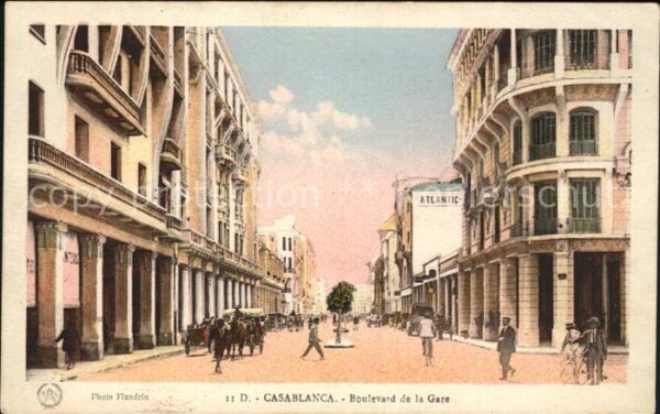 Casablanca Boulevard de la Gare