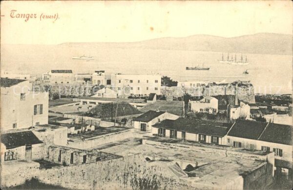 Tanger Tangier Tangiers Schiffe Ort