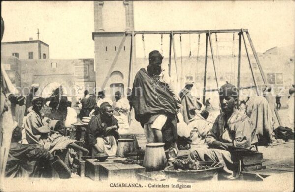 Casablanca Cuisiniers indigenes