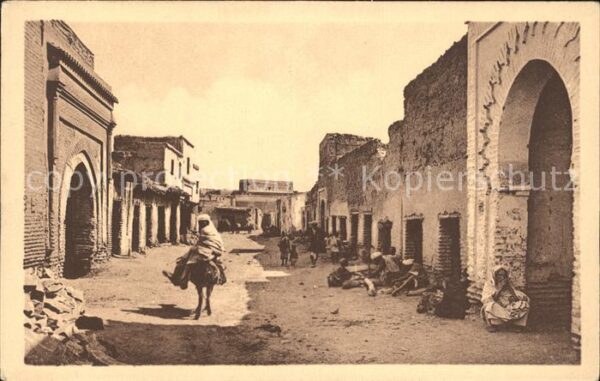 Marrakech Marrakesch Grande Rue de Bab Khemis