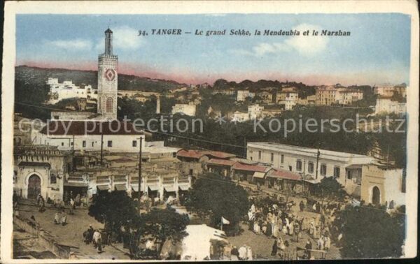 Tanger Tangier Tangiers Grand Sokko Mendeubia Marshan