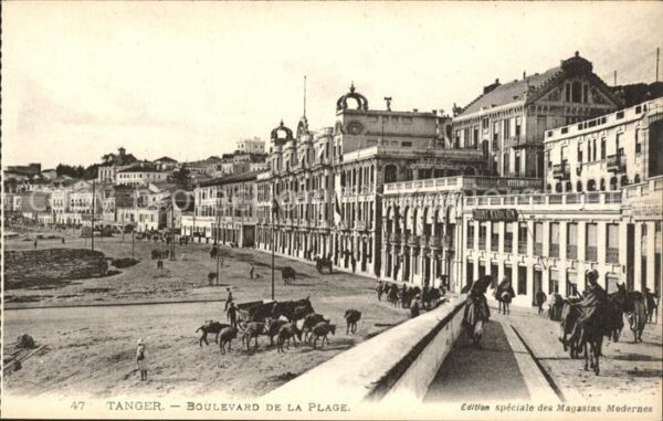 Tanger Tangier Tangiers Boulevard de la Plage