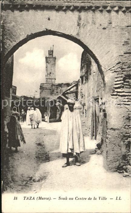 Taza Maroc Souk Centre de la Ville
