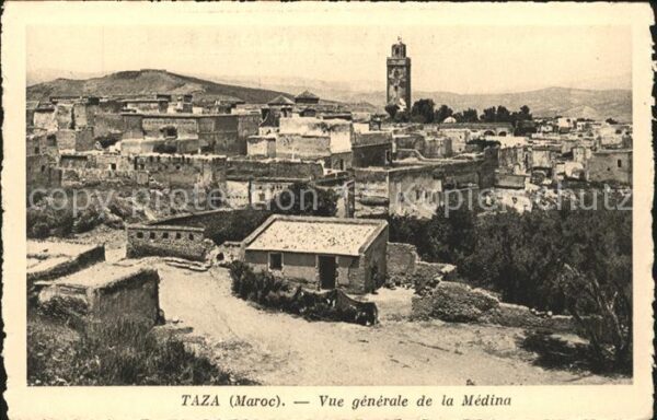 Taza Maroc Vue generale de la Medina