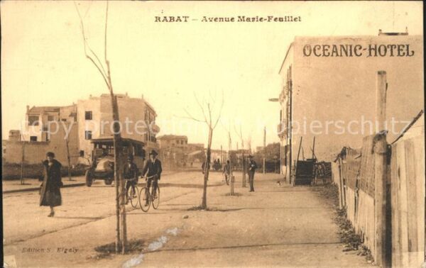Rabat Marokko Avenue Marie Feuillet
