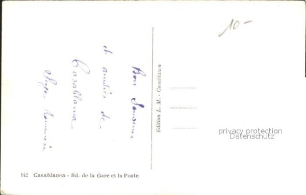Casablanca Gare Poste – Bild 2