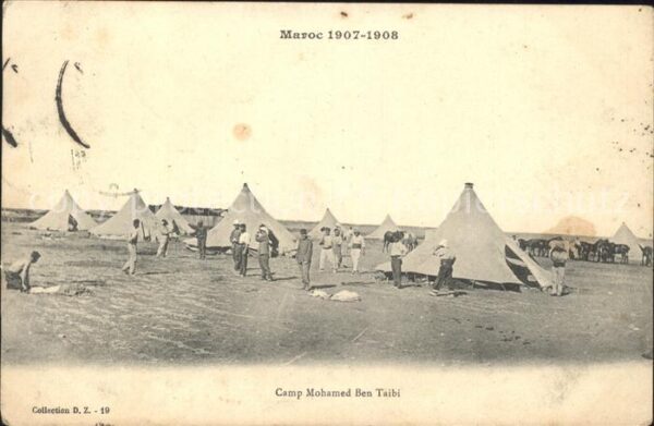 Marokko Maroc Camp Mohamed Ben Taibi